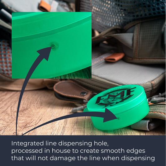 Canister - dispensing holes