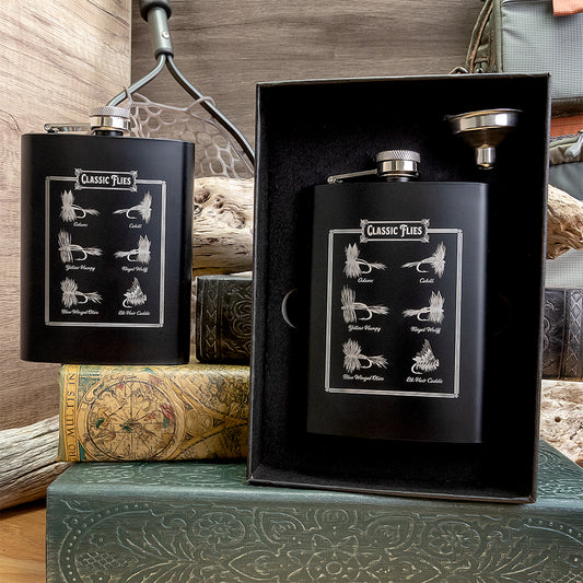 Hip Flask - Stainless Steel (Black)