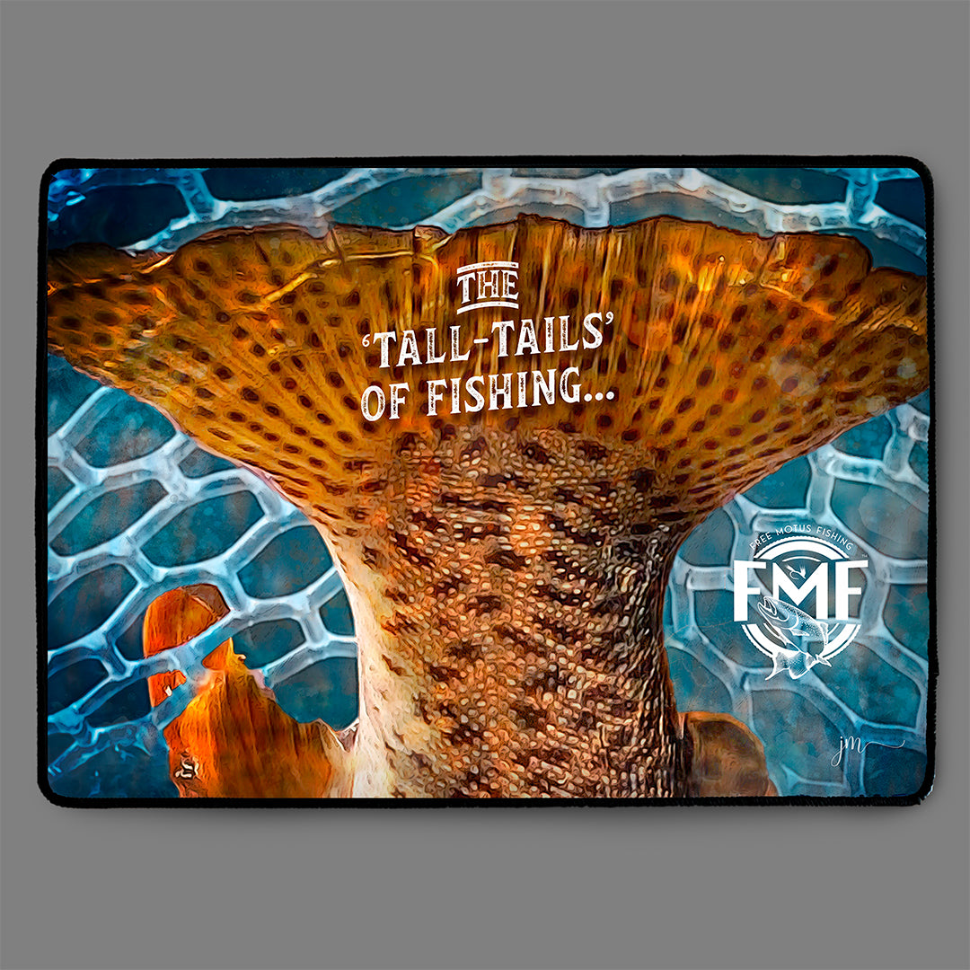 Work-desk Mat - Fishing