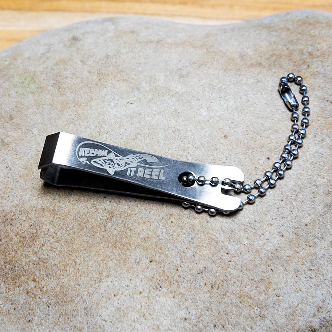 Nipper - 'Keeping it Reel' (Stainless Steel - 1/pk)