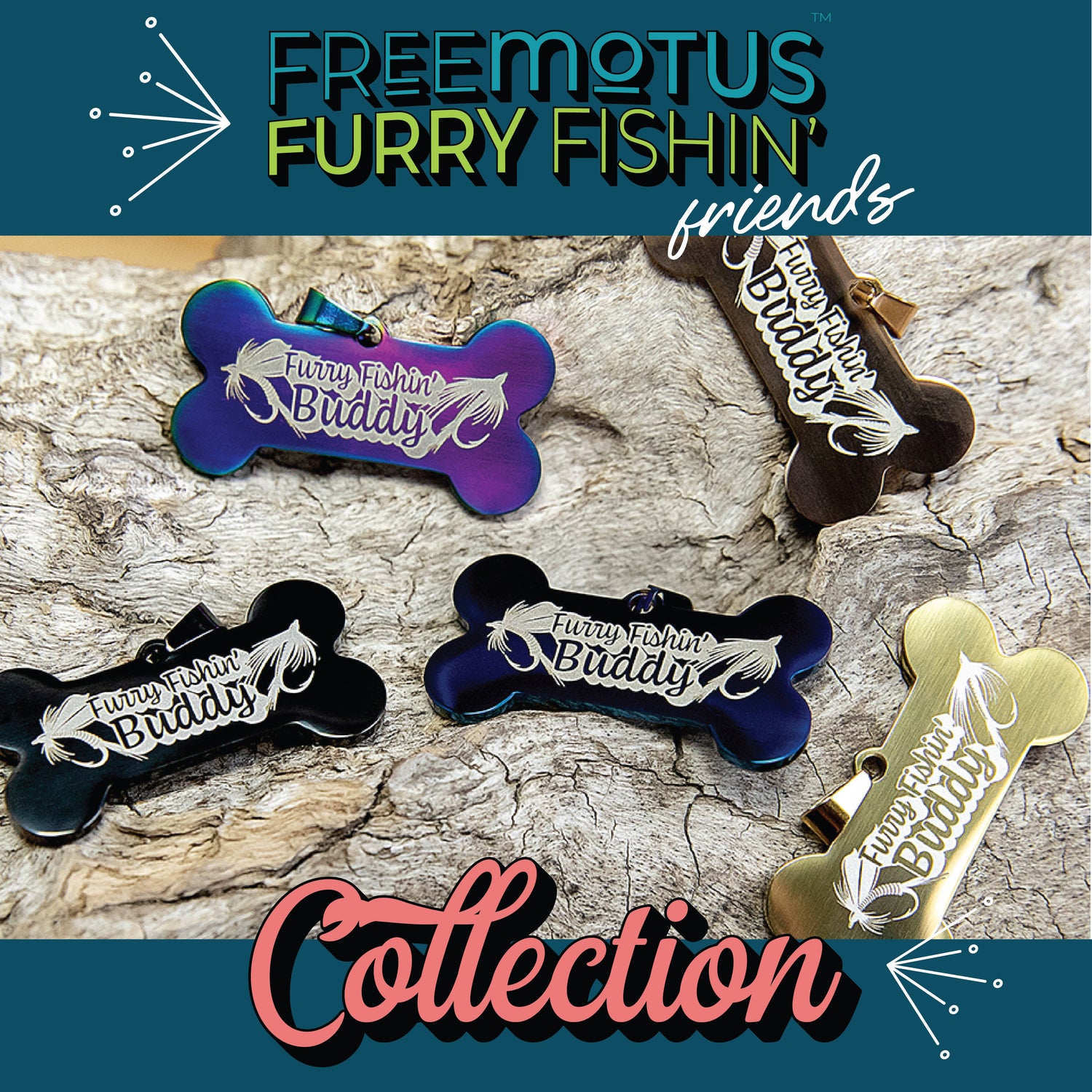 Furry Fishin' Friends