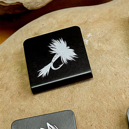 Hat Brim Clips- Alum-Engraved | Free Motus