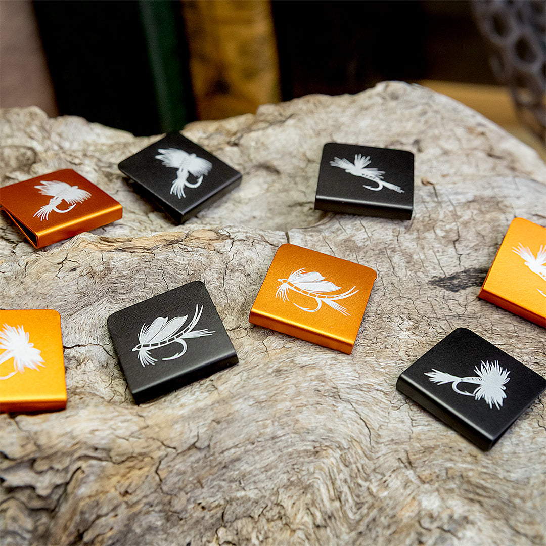 Hat Brim Clips- Alum-Engraved | Free Motus