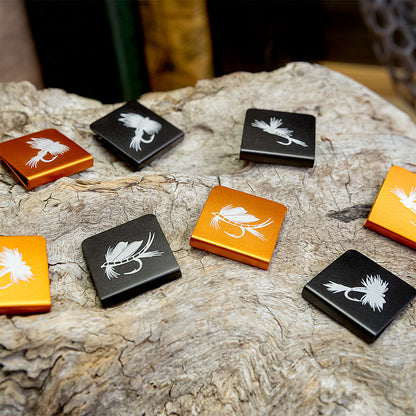 Hat Brim Clips- Alum-Engraved | Free Motus