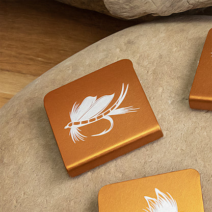 Hat Brim Clips- Alum-Engraved | Free Motus