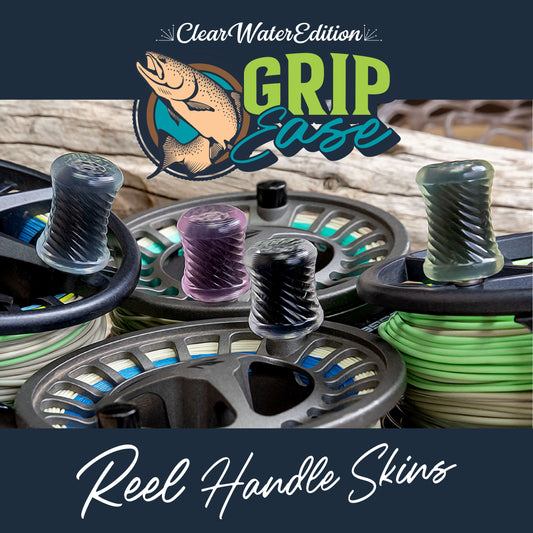 Grip-Ease - Reel Handle Skins (Clear Water Edition)