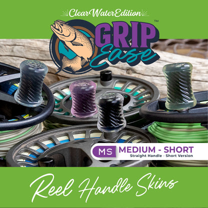 Grip-Ease - Reel Handle Skins (Clear Water Edition)