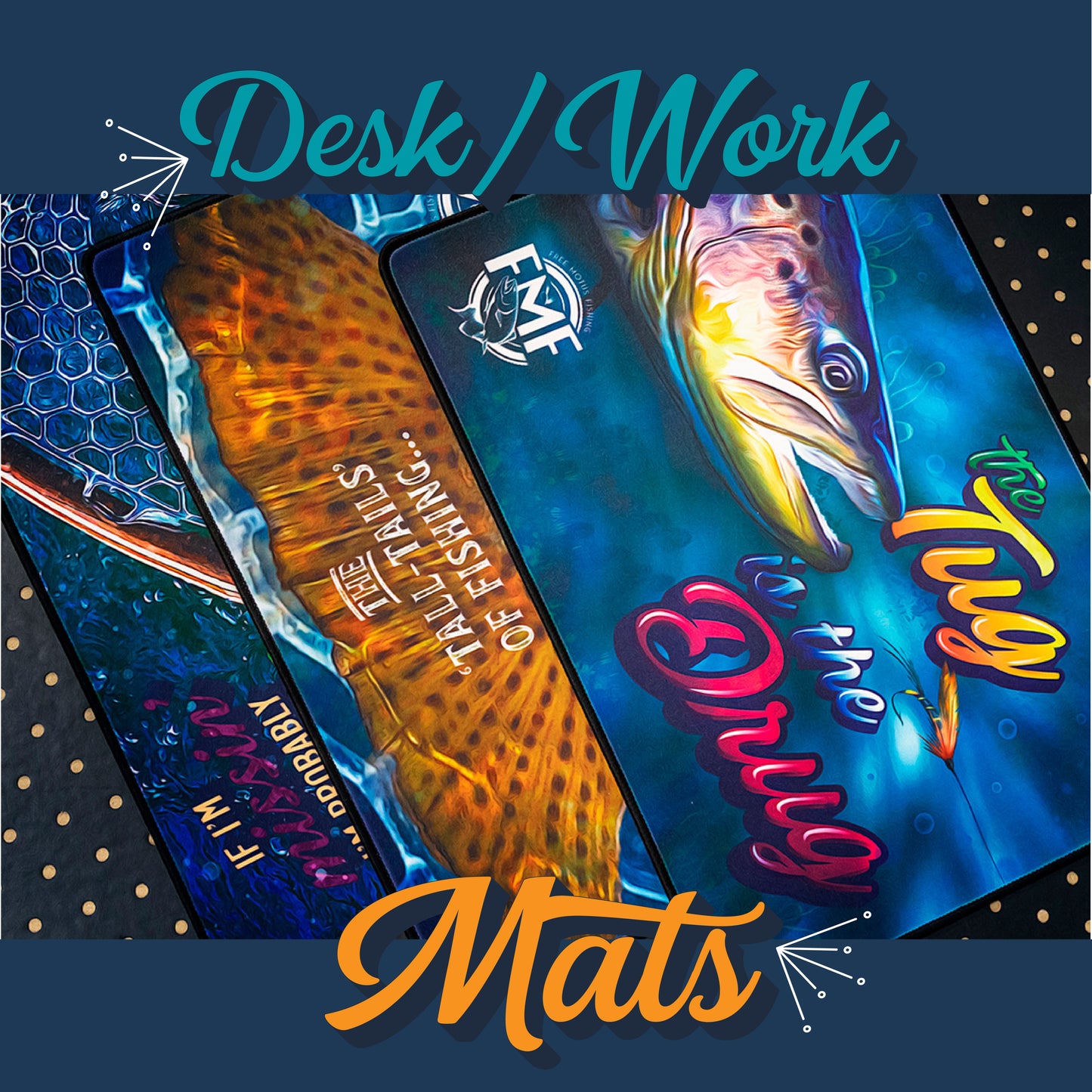 Free Motus Desk/Work Mat - (17"X 12")