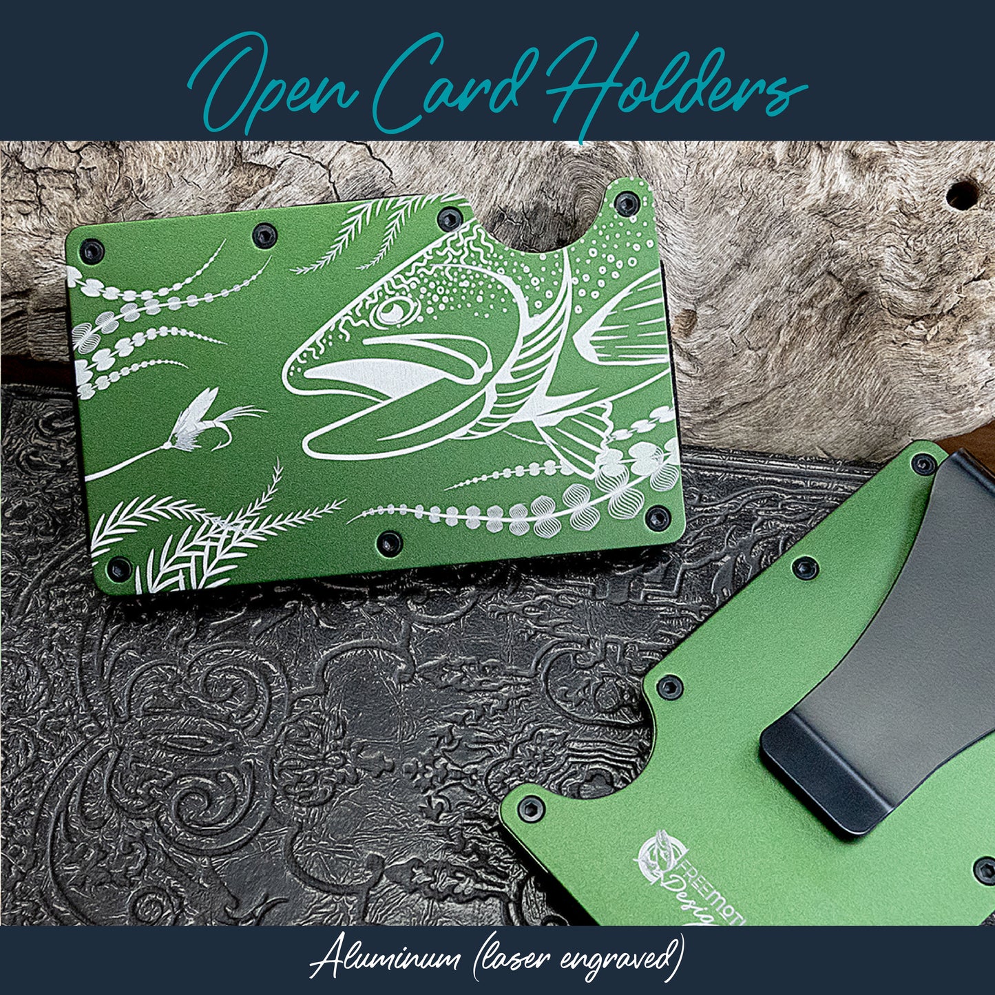 Open Card Holders (Laser Engraved)