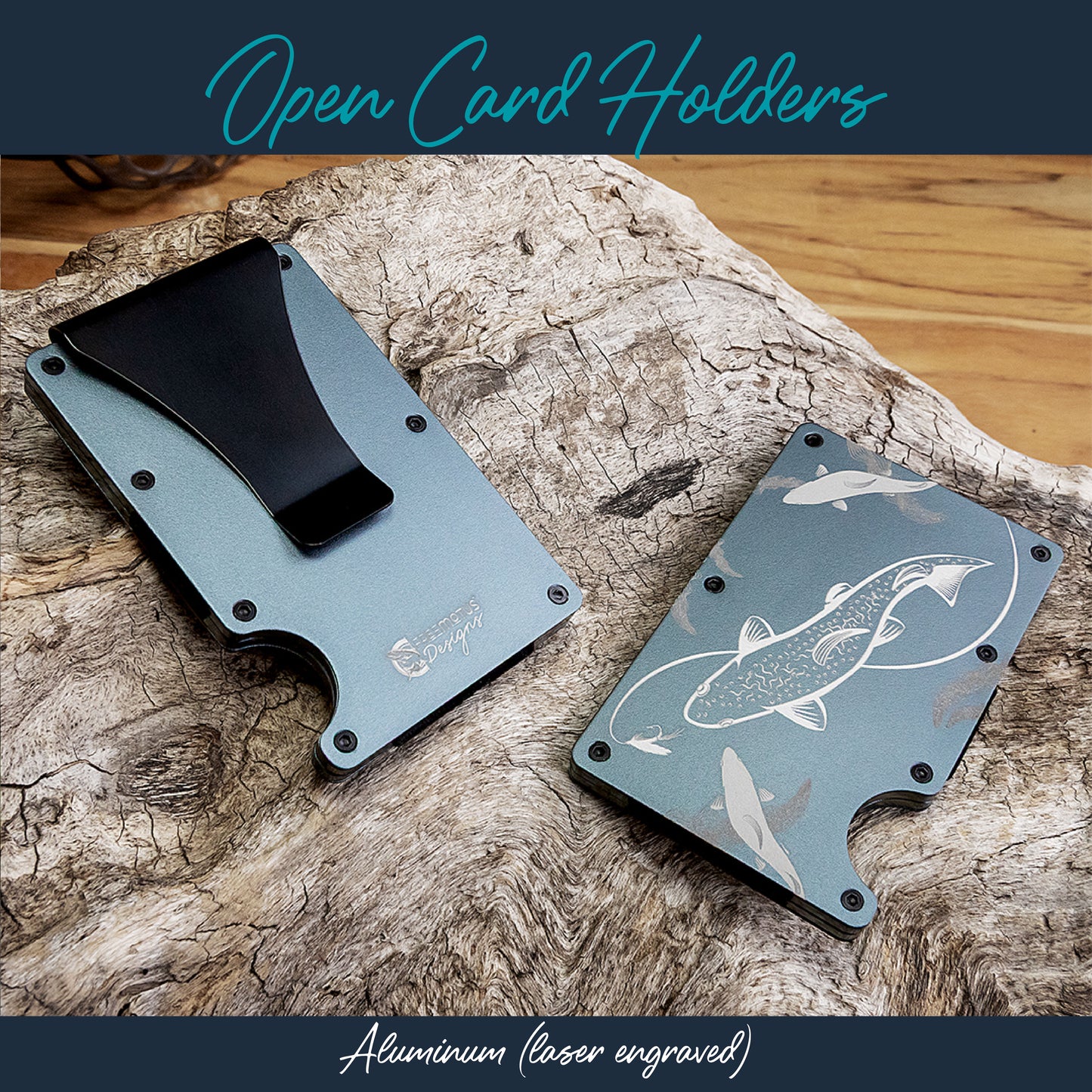 Open Card Holders (Laser Engraved)