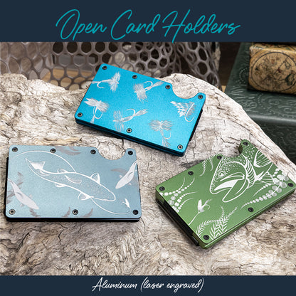 Open Card Holders (Laser Engraved)