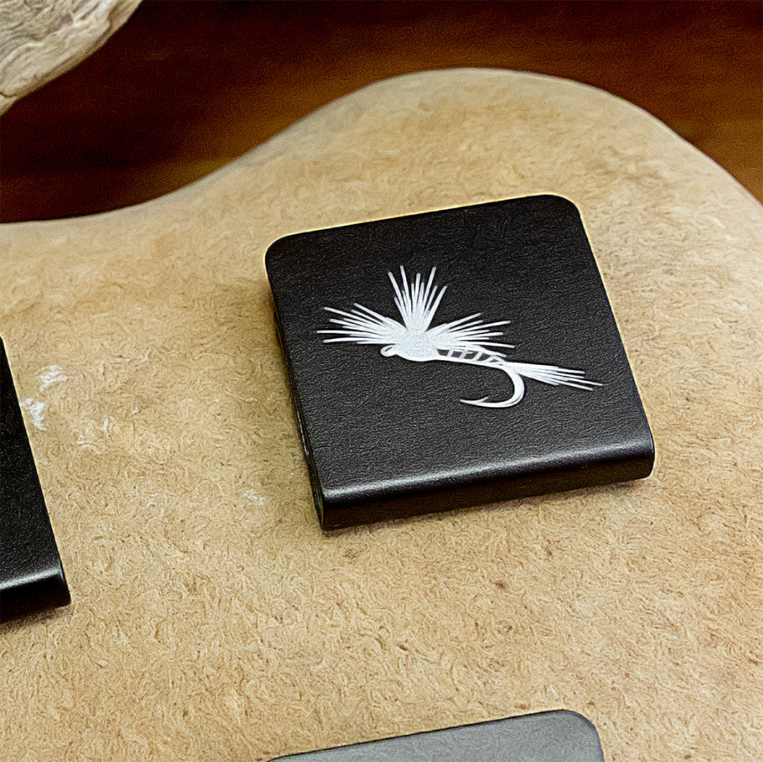 Hat Brim Clips- Alum-Engraved | Free Motus