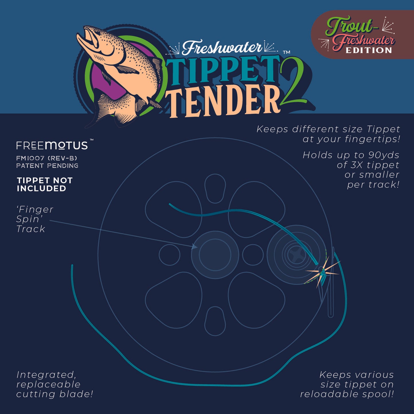 Tippet Tender-2 (Trout-Freshwater)