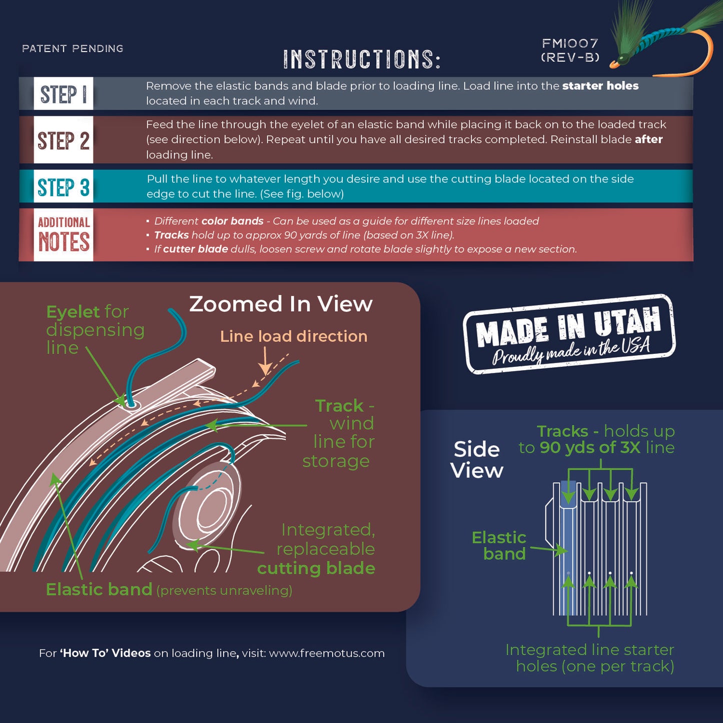 Tippet Tender-2 (Trout-Freshwater)