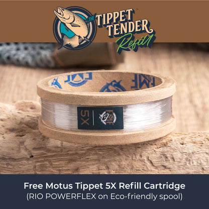 Free Motus 5X Tippet Refill Cartridge (RIO POWERFLEX 5X - 60yds)