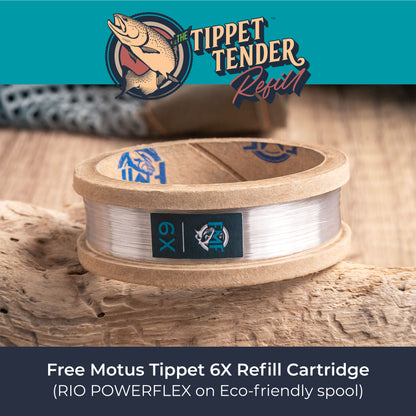Free Motus 6X Tippet Refill Cartridge (RIO POWERFLEX 6X - 60yds)