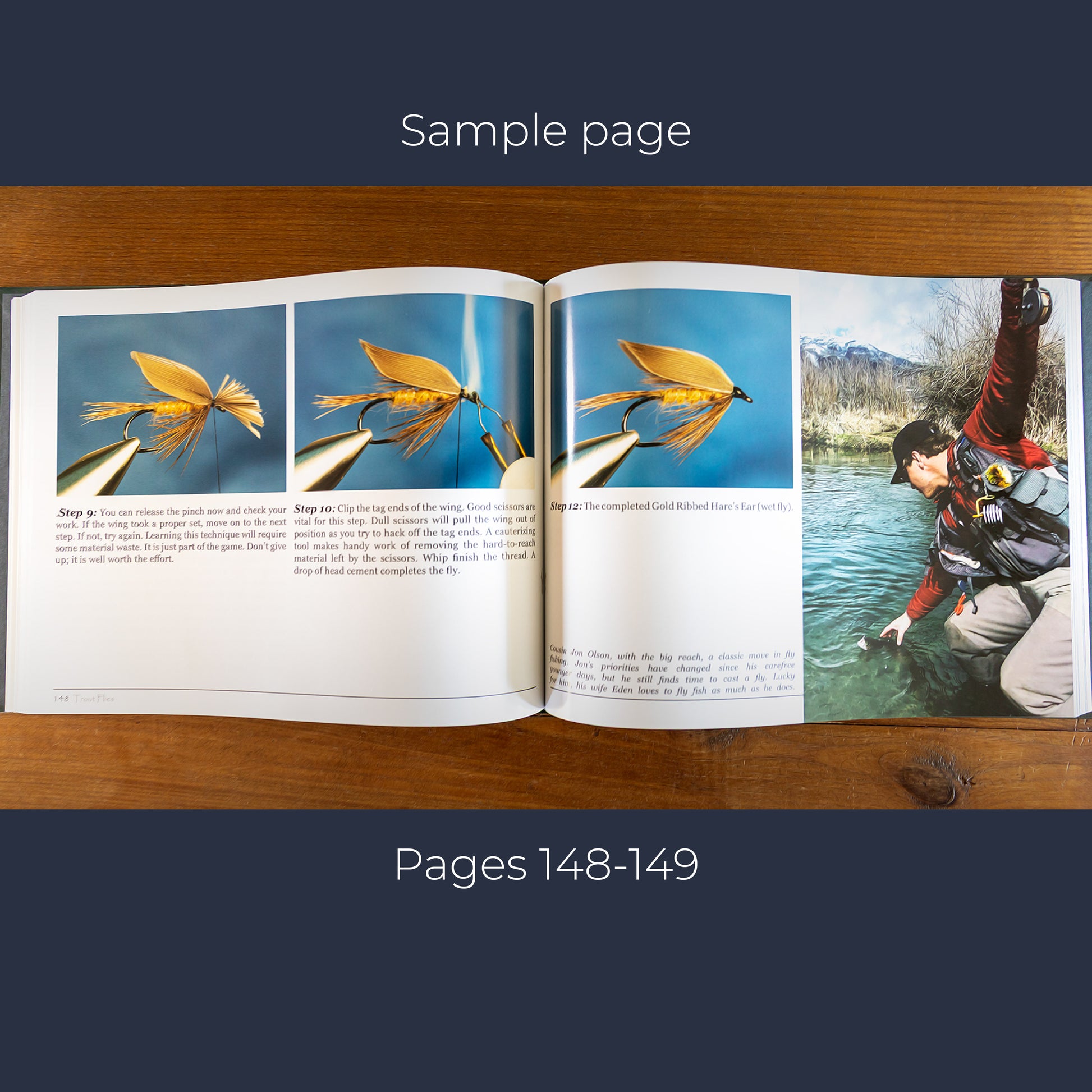 Book - Fly Tying Design -page